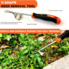 69ecdd7af131d848ce3e96836f79b90c3a2a0581e268bfbad1218.jpg 2026 Weed Puller Tool, 3-Piece Garden Weeder Tool Set, Weed Remover Tool, 4-Tine Uprooting Puller & Crevice Weeder, Portable Weeding Artifact for Backyard, Vegetable Garden & Farm
