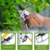 69ee29cd658c5926cfdc89bdd6affe6556f82cddf039df2f126de.jpg Premium Germany Pruning Shears, Work 3 Times Easier, Pruners Heady Duty, Sharp Garden Clippers Cut Fresh Flower, Hedge, Herb, Indoor Plants, Gardening Tools Scissors, Arthritis Weak Hand Snips