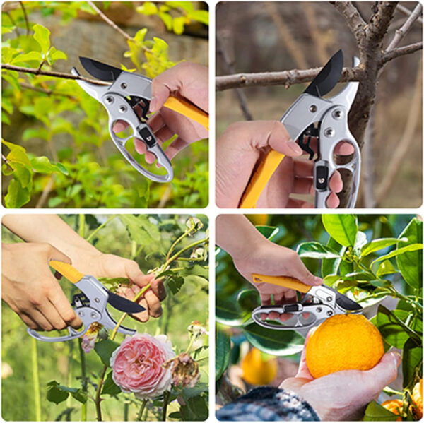 69ee29cdb7a20c13f6665822029086fb33c46df1b886dc1785e80.jpg Premium Germany Pruning Shears, Work 3 Times Easier, Pruners Heady Duty, Sharp Garden Clippers Cut Fresh Flower, Hedge, Herb, Indoor Plants, Gardening Tools Scissors, Arthritis Weak Hand Snips