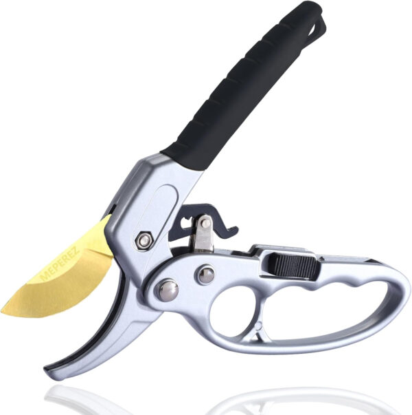69ee29cf1808684ee0a34d884fa8a4d33d4589c4b986cc09e4bff.jpg Premium Germany Pruning Shears, Work 3 Times Easier, Pruners Heady Duty, Sharp Garden Clippers Cut Fresh Flower, Hedge, Herb, Indoor Plants, Gardening Tools Scissors, Arthritis Weak Hand Snips