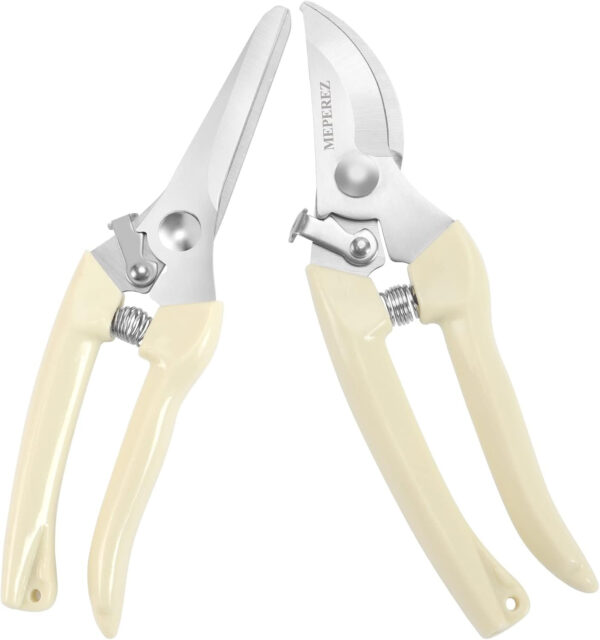 69ee29cf3aa862f177e489ccdfff680cc5943e860bfbe636c6088.jpg Premium Germany Pruning Shears, Work 3 Times Easier, Pruners Heady Duty, Sharp Garden Clippers Cut Fresh Flower, Hedge, Herb, Indoor Plants, Gardening Tools Scissors, Arthritis Weak Hand Snips